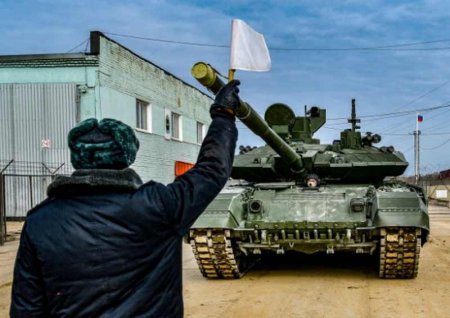 В гвардейскую танковую армию ЗВО поступили новейшие танки Т-90М «Прорыв»