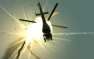 Чудовищный взрыв: кадры уничтожения азербайджанского вертолёта (ВИДЕО)