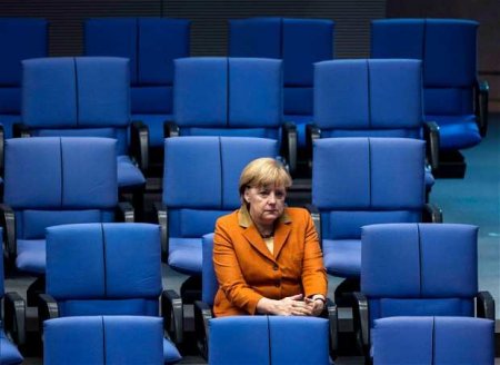 Ангеле Меркель запретили ходить в пивную (ВИДЕО)