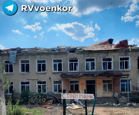 Отважные уничтожили боевиков ВСУ, засевших в школе (ФОТО)
