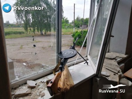 Спецназ «Отважных» выбил боевиков ВСУ из школы в посёлке в ДНР (ФОТО, ВИДЕО)