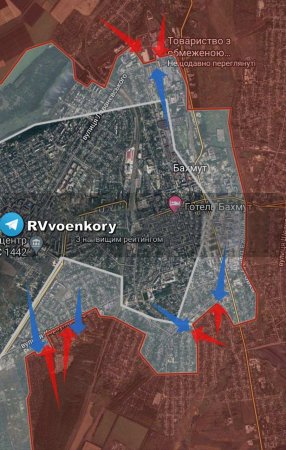 Штурм Артёмовска: ЧВК проводит одну атаку за другой, продвигаясь вперед