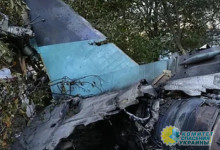 В Брянской области сбили самолёт Су-34