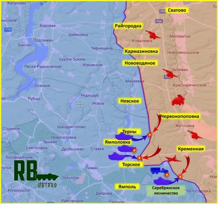 «Отважные» отражают контратаки ВСУ на Краснолиманском направлении (КАРТА)