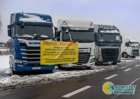 Украина несет колоссальные потери из-за блокады границы поляками