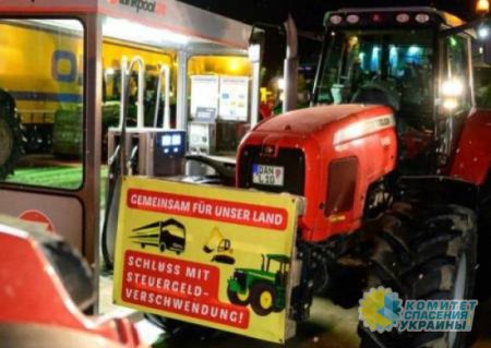 В Германии начался недельный протест фермеров