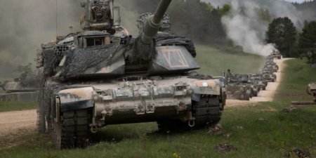 Киев отвёл танки Abrams из зоны боевых действий: российские БпЛА показали и ...