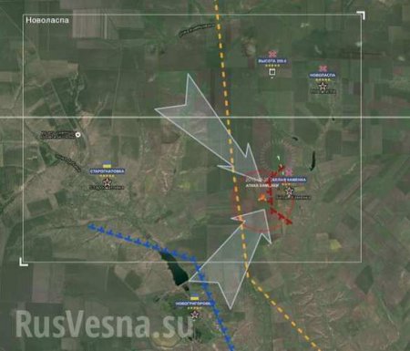 Тяжелые бои под Белой Каменкой: танки, САУ и «Грады» ВСУ атаковали позиции батальона «Викинг» (+КАРТА)