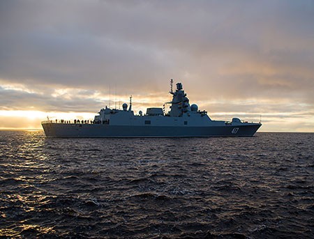 «Корабль-невидимка» российского флота: на что способен фрегат «Адмирал флот ...