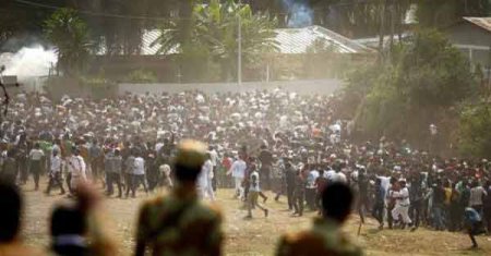 В Эфиопии на фоне массовых беспорядков объявлено чрезвычайное положение