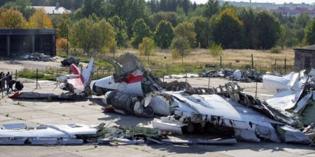 В Польше заявили о следах тротила на обломках Ту-154 Качиньского