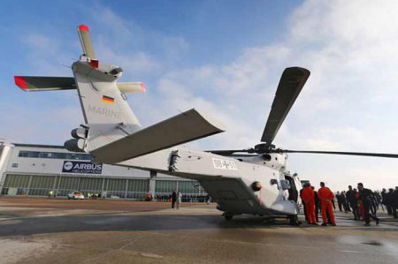 Первый полет новейшего морского вертолета NH90 Sea Lion от Airbus Helicopter - Военный Обозреватель