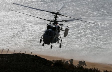 Восемь модернизированных палубных вертолетов Ка-27М получила Морская авиация ВМФ РФ