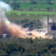 Предположительно видео поражения ракетой группы сирийского спецназа «Тигры»