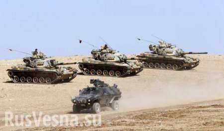 Тяжелые бои в Алеппо: Турецкие танки наступают на проамериканских бойцов SDF (+ВИДЕО,ФОТО)