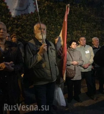 В Венгрии требовали отделения Закарпатья и признания Крыма российским (ФОТО)