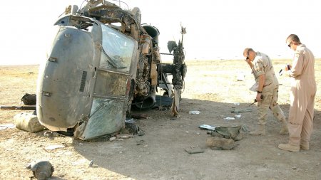 В Афганистане в результате крушения вертолёта погиб один военнослужащий США