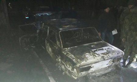 В Днепропетровской области обстреляли автомобиль с полицейскими