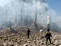 Саудовская коалиция продолжает наносить удары по столице Йемена