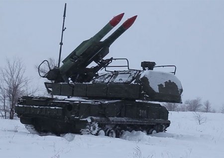 5-я зенитная ракетная бригада оснащена зенитным ракетным комплексом "Бук-М2"