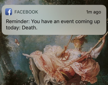 Facebook напомнил девушке умереть