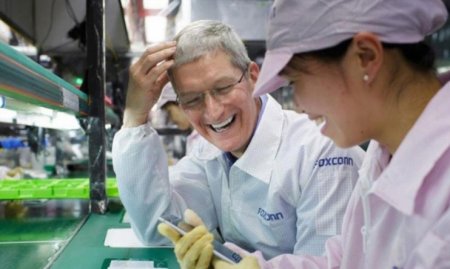Сотрудники Foxconn обокрали Apple
