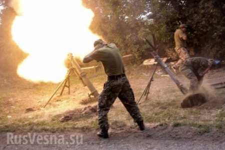 СРОЧНО: ВСУ открыли миномётный огонь по пригороду Горловки