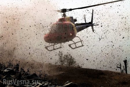 Под Костромой упал вертолет