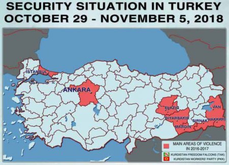 Турецкая полиция проводит массовые облавы против курдов перед возможной операцией в Сирии
