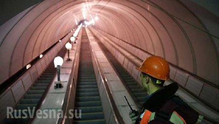 В Петербурге рабочие объявили голодовку в шахте метро (ВИДЕО)