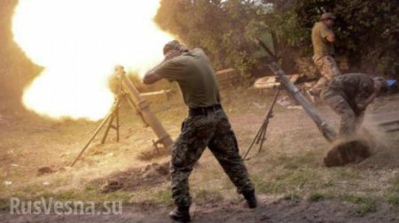 Армия ДНР сообщает об утренней миномётной атаке