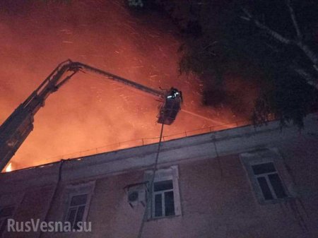 Луцкий военный госпиталь чуть не сгорел минувшей ночью (ФОТО)