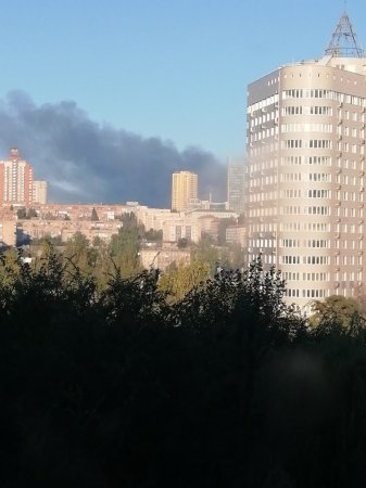 Донецк, пожар на складе боеприпасов. 25.09.19 18+
