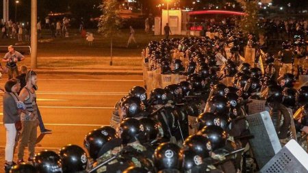 На улице остались только бандиты, — МВД Белоруссии о протестах