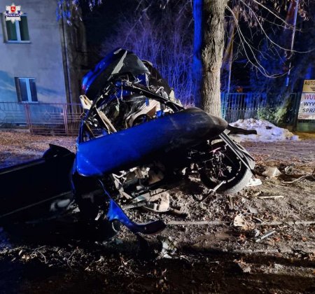 Украинцы разбились в жуткой аварии в Польше (ФОТО)